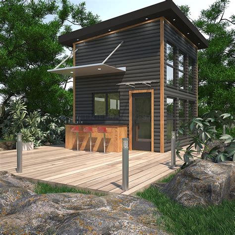 tiny house metal cabin|modern tiny metal houses.